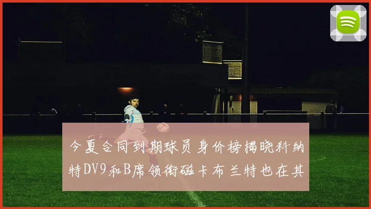 今夏合同到期球员身价榜揭晓科纳特DV9和B席领衔磁卡布兰特也在其中